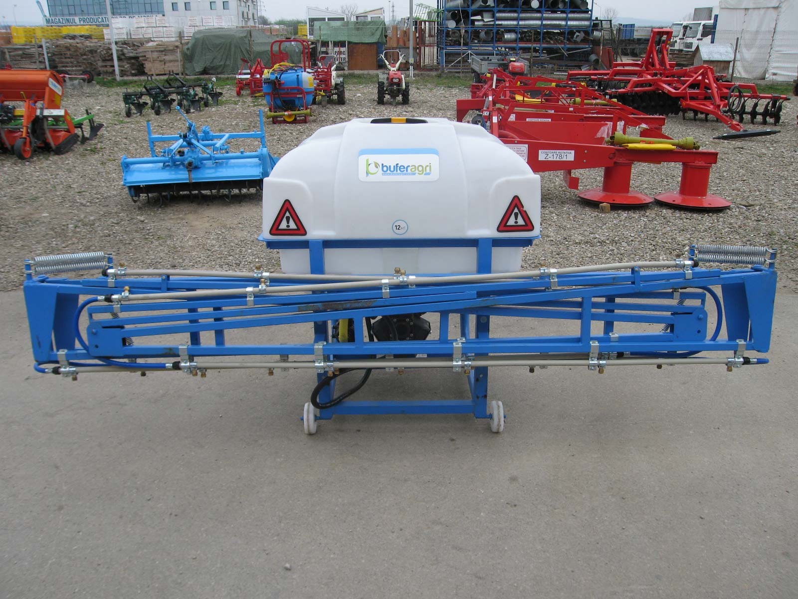 Erbicidator Bufer, Panter Basic, 400 litri, 12 m purtat, ridicare si deschidere manuala - Image 3