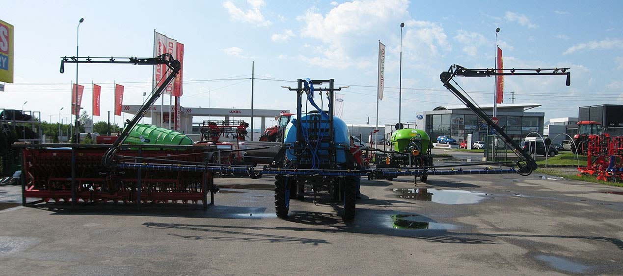 Erbicidator Bufer tractat 2000 litri ThreeJet, lanci Caffini 18m - Image 5