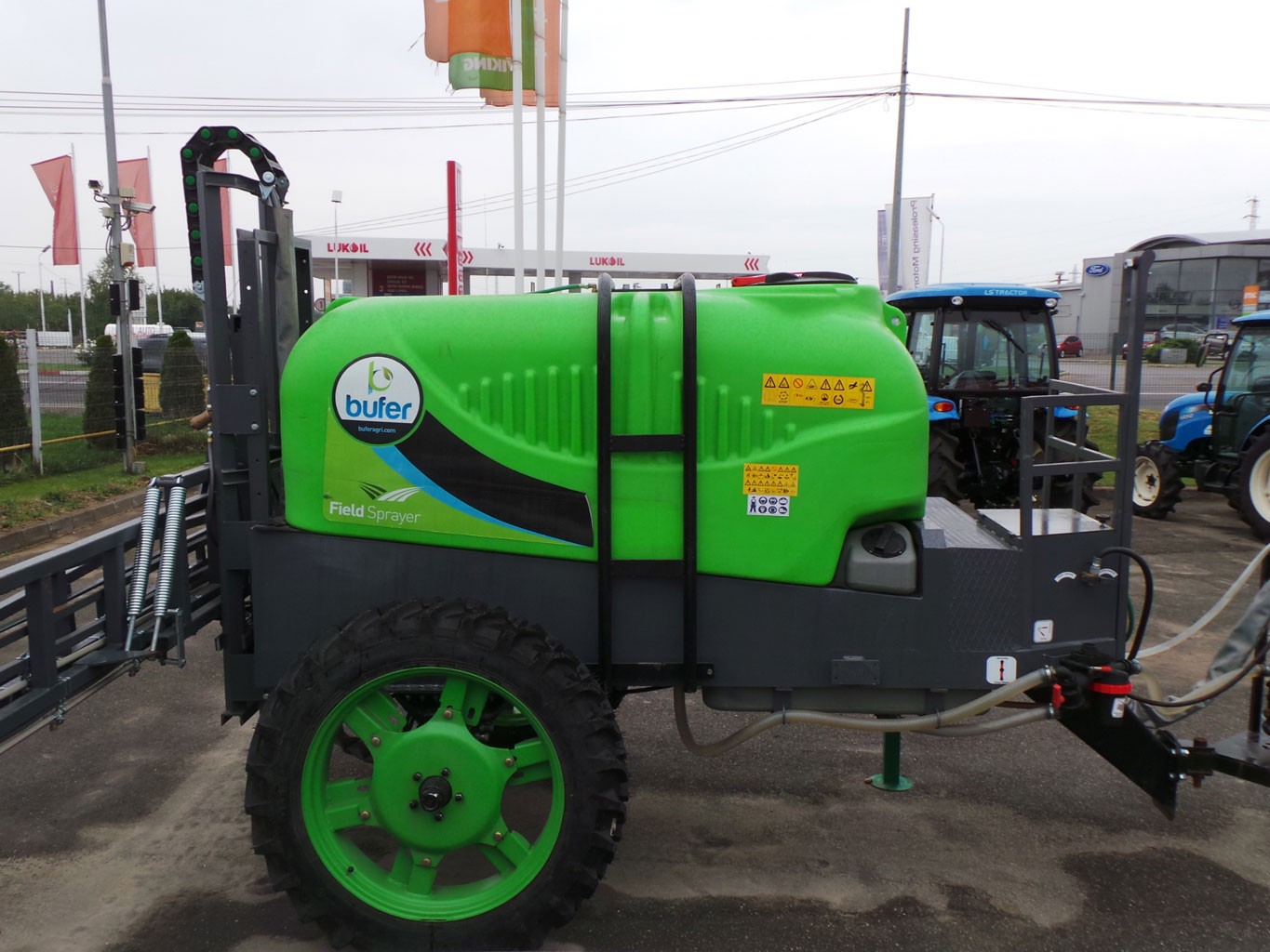 Erbicidator Bufer Maryland PE, THREEJET, BP 171, tractat 2500 litri, 18m - Image 2