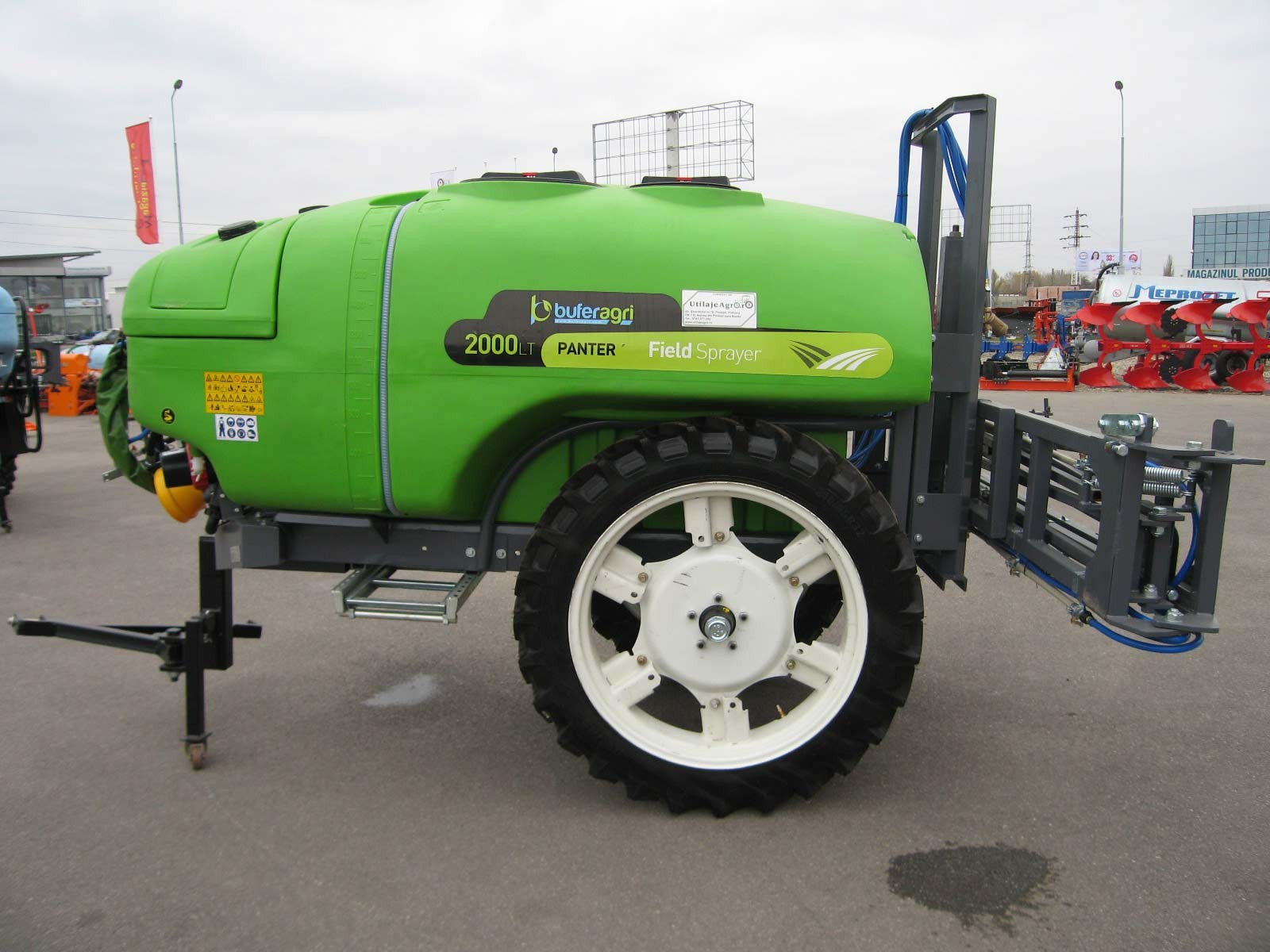 Erbicidator Bufer tractat 2000 litri, 18m
