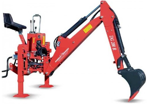 Retroexcavator pentru tractor Daniele & Giraudo model DGR 200R